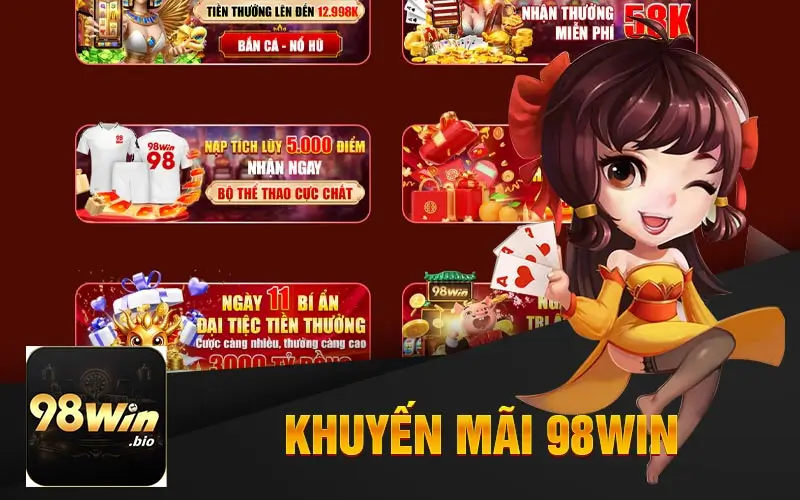 Khuyen Mai 98Win Tong Quan He Thong Cac Uu Dai Doc Quyen Tai 98Win